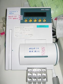 血糖・ヘモグロビンA1c 分析装置